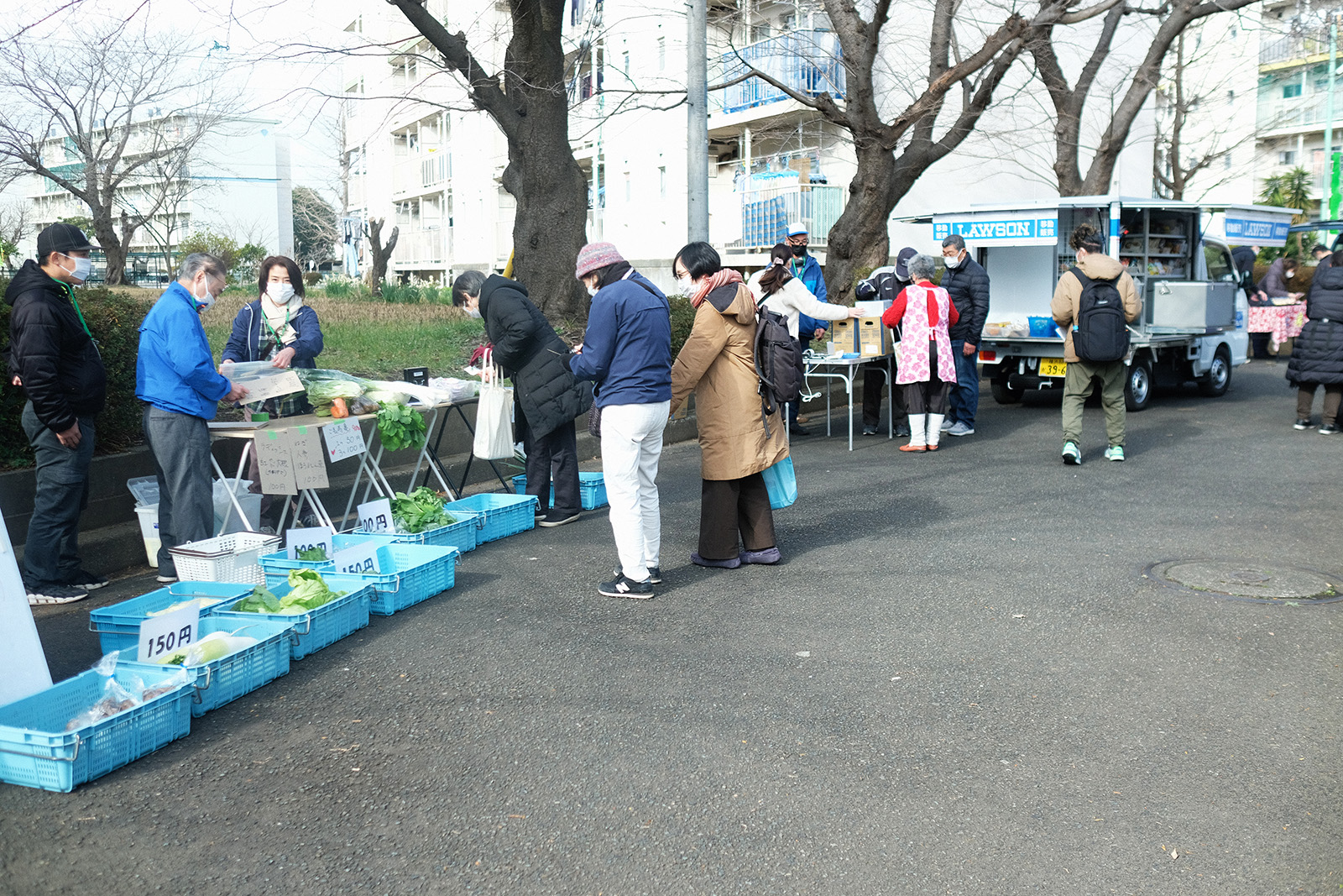 いちょう市開始