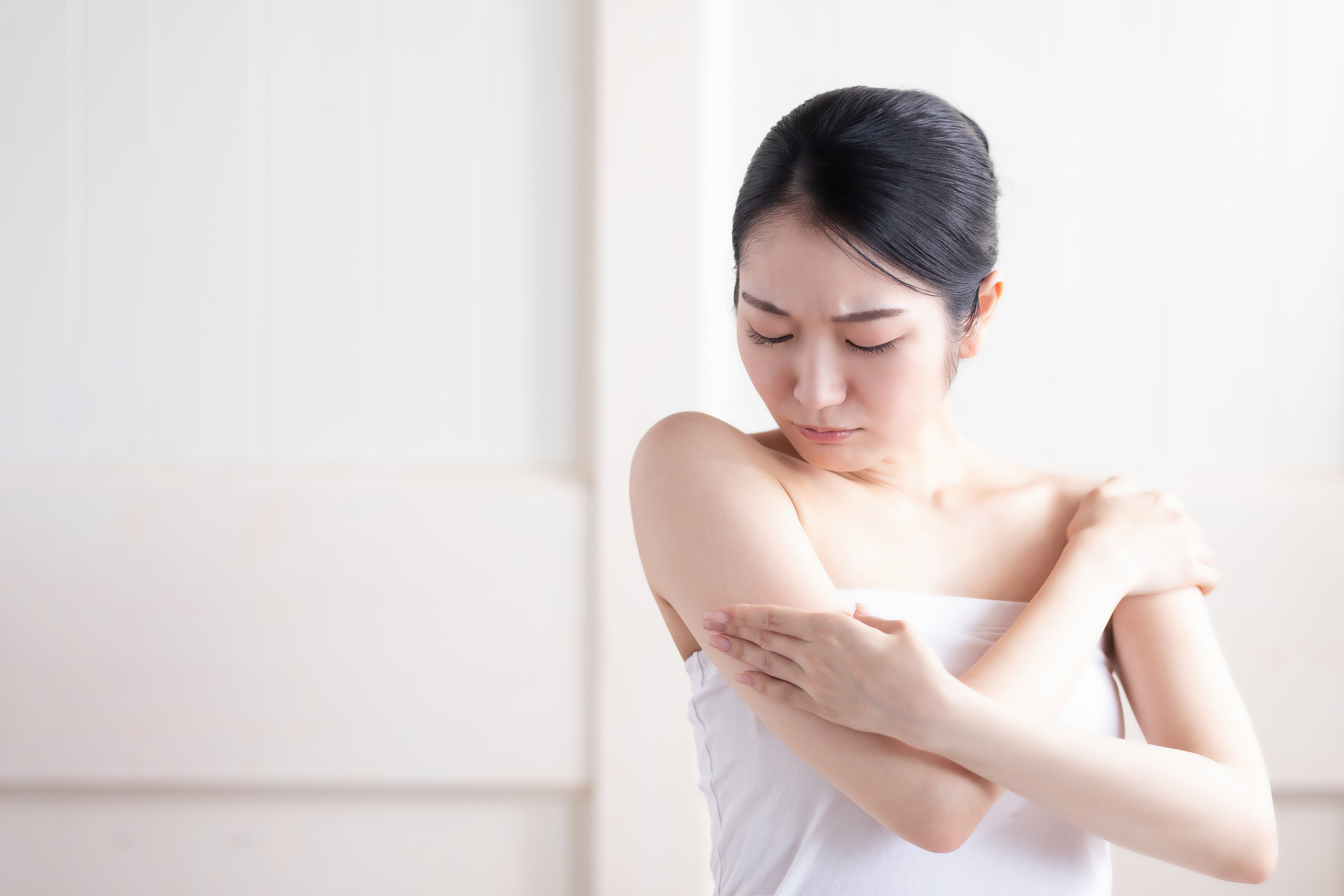 女性の悩みの画像