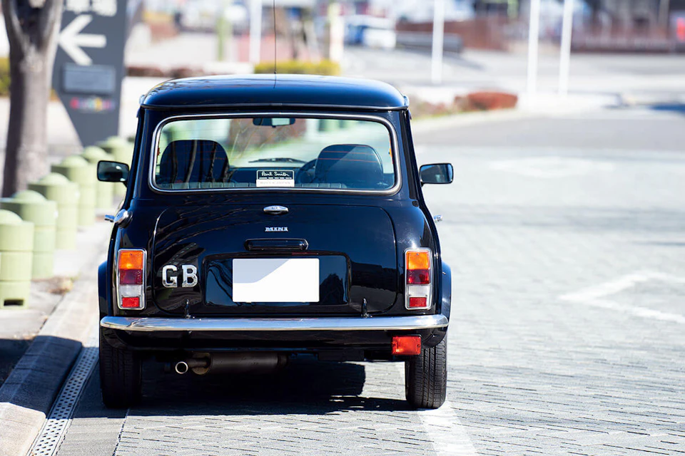 rover mini paul smith black