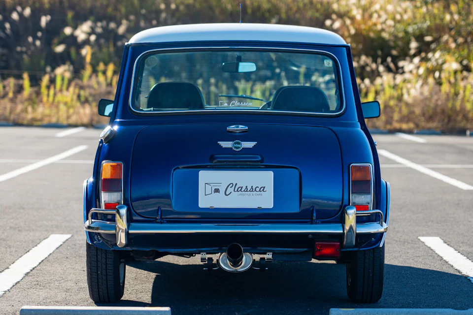 rover mini cooper tahitian blue