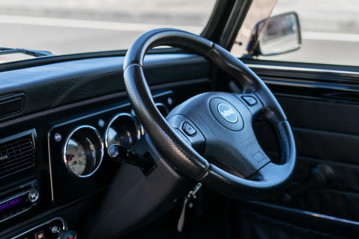 rover mini paul smith black