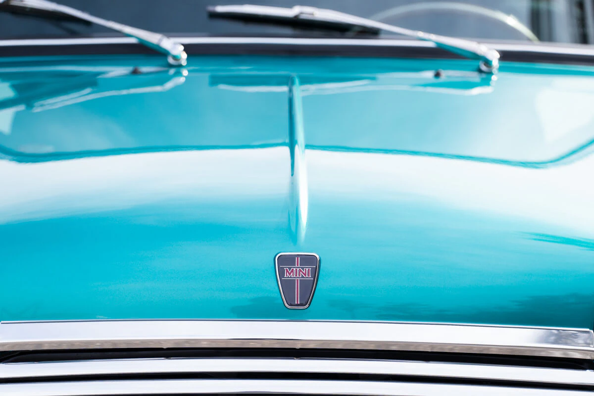 Rover Mini LHD Kingfisher Blue