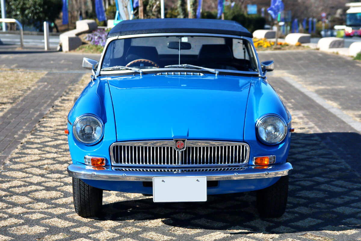 MG-B Blue
