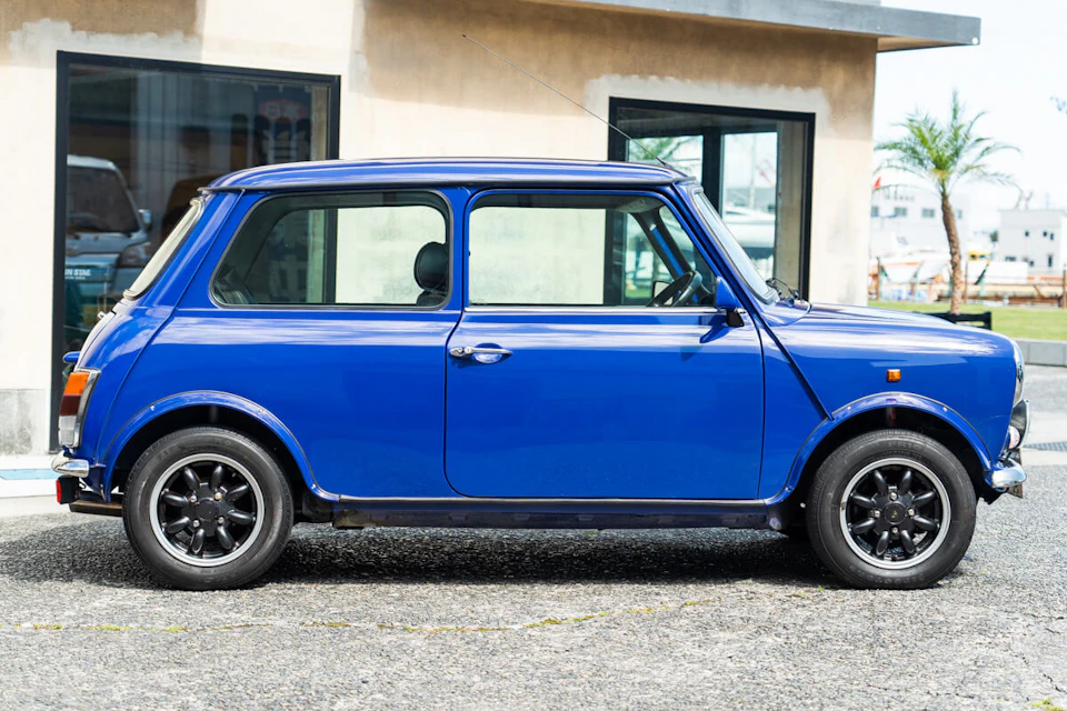 rover mini paul smith blue