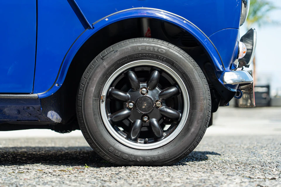 rover mini paul smith blue