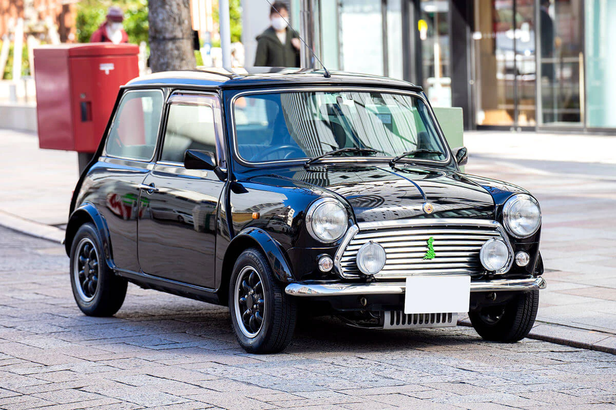 rover mini paul smith black