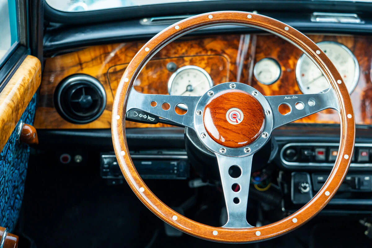 Rover Mini LHD Kingfisher Blue