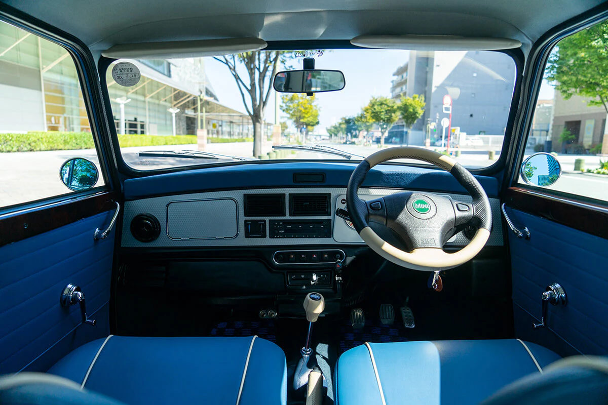 rover mini 40th anniversary custom