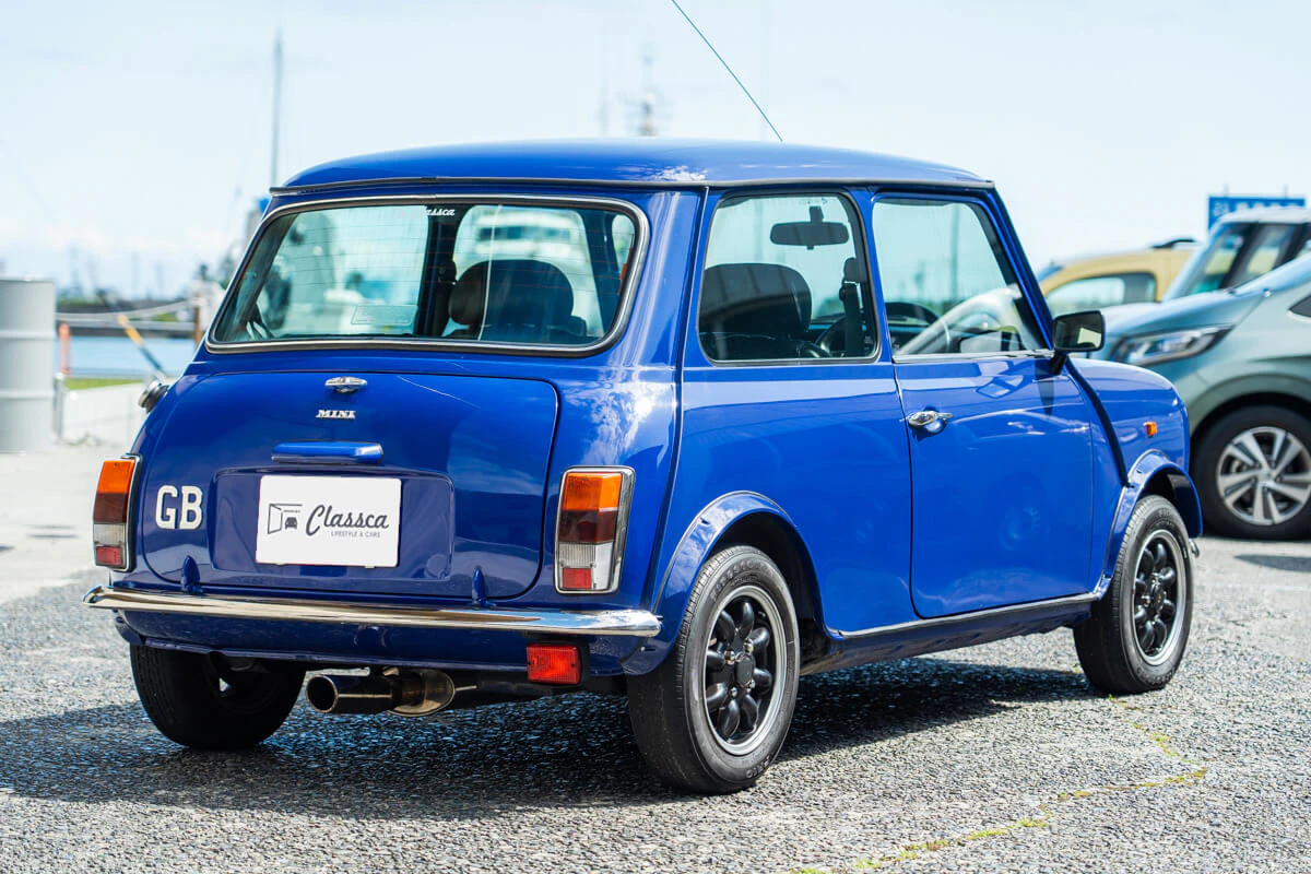 rover mini paul smith blue