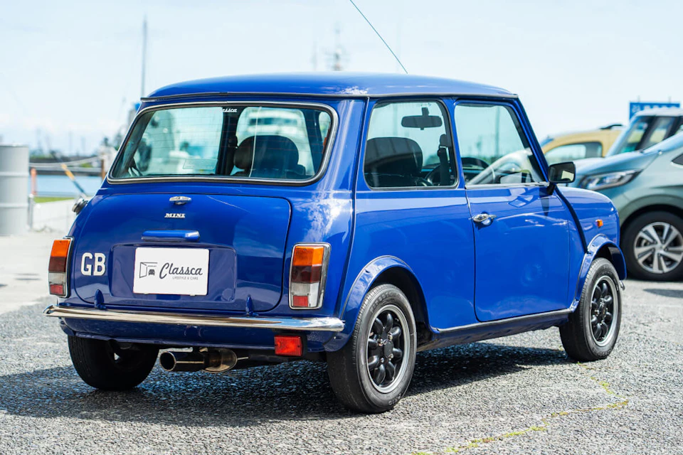 rover mini paul smith blue