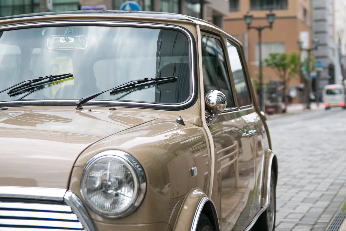 rover mini tartan