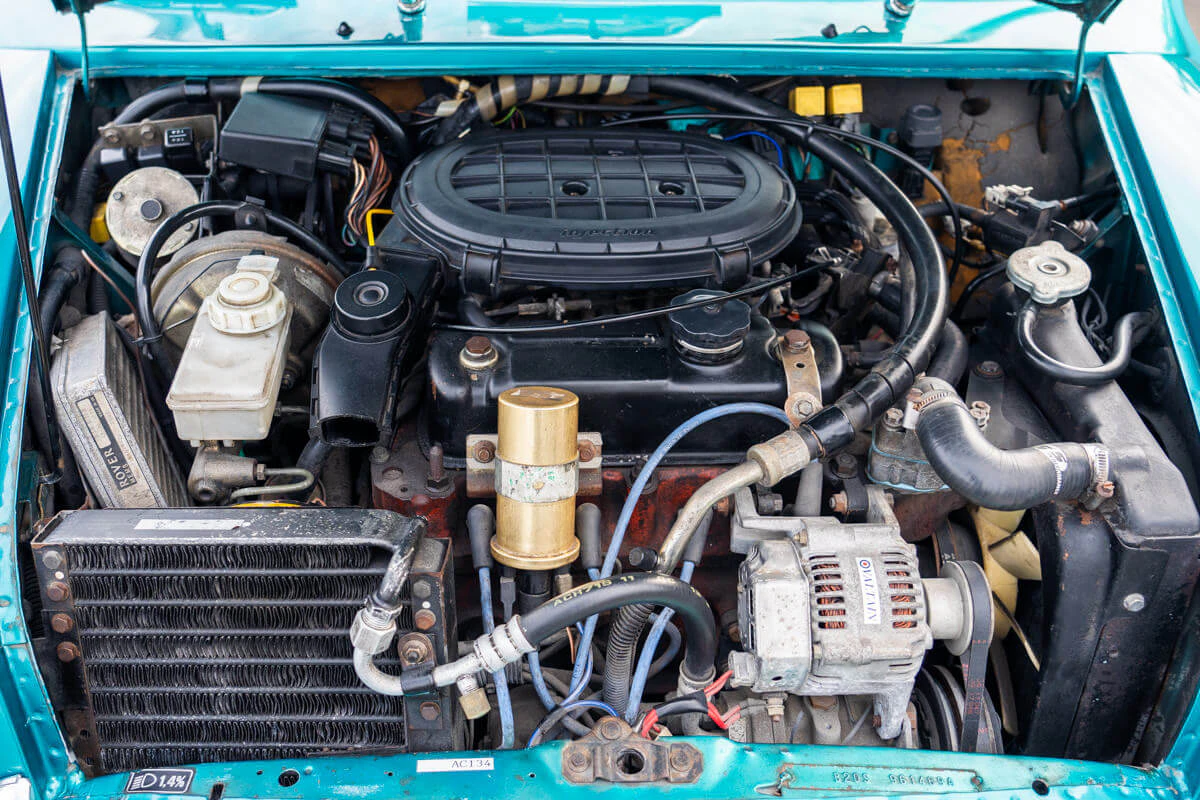 Rover Mini LHD Kingfisher Blue