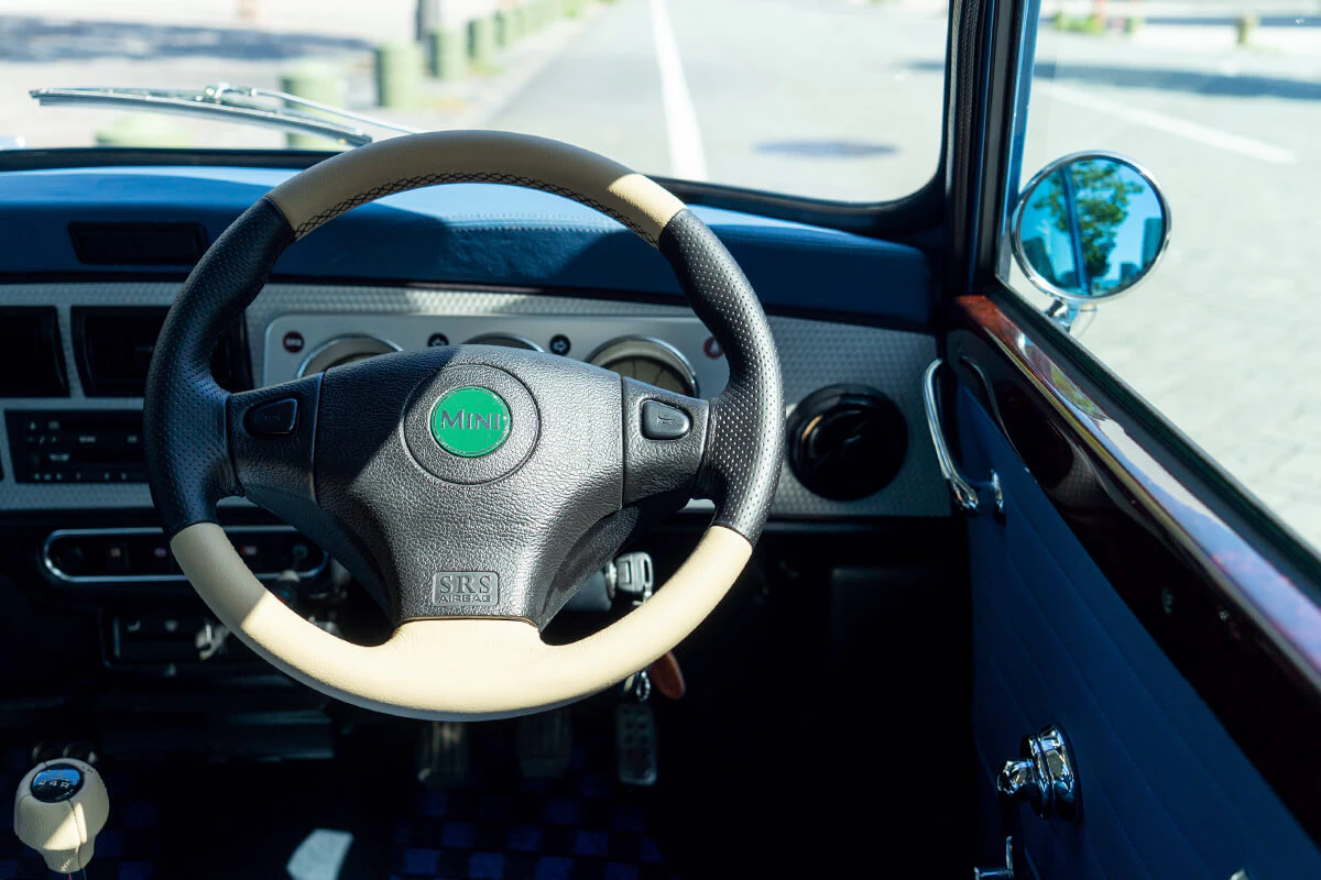 rover mini 40th anniversary custom