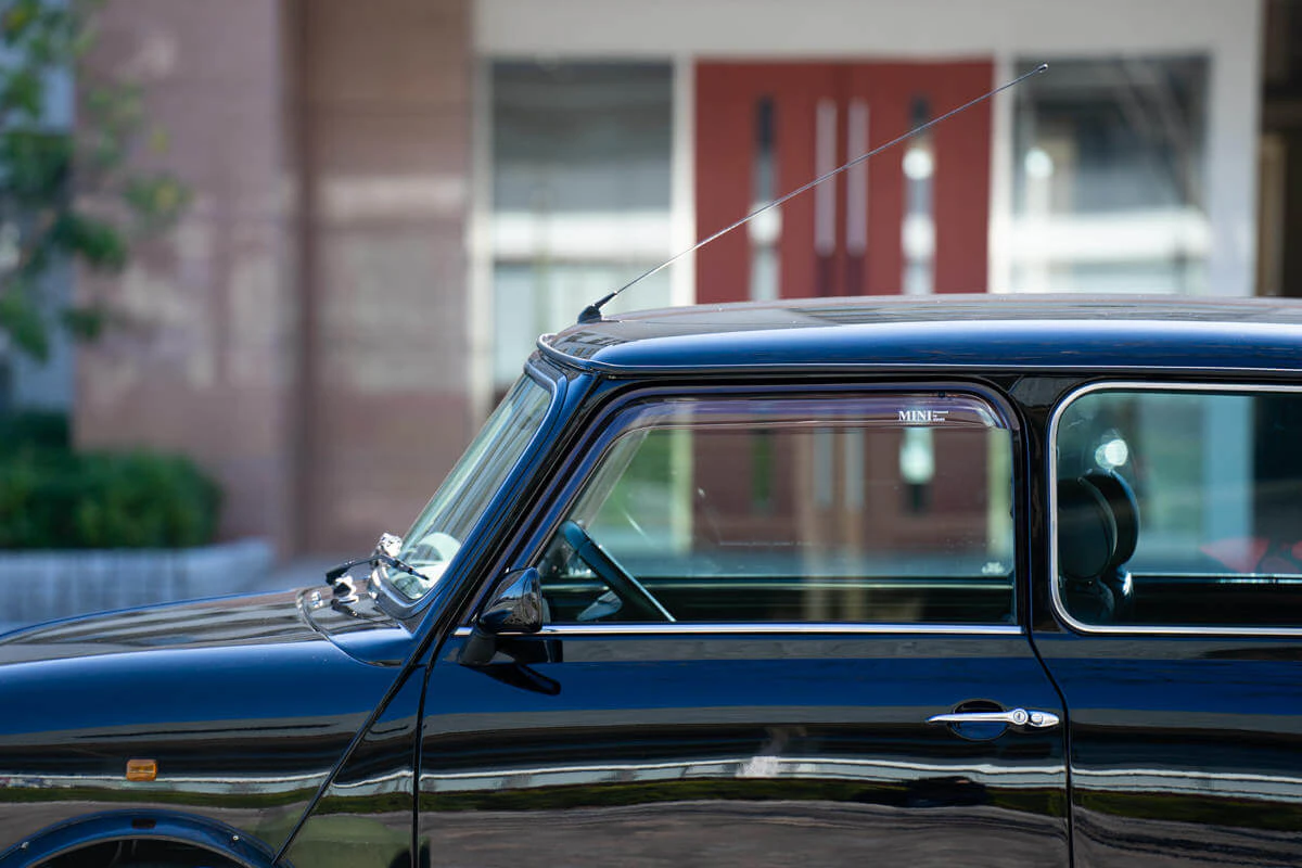 rover mini paul smith black