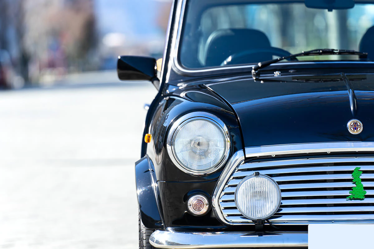rover mini paul smith black