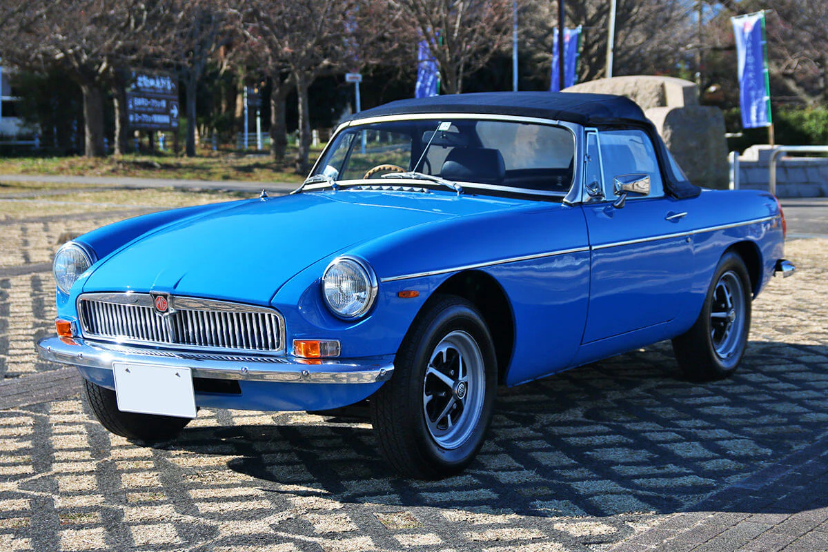 MG-B Blue