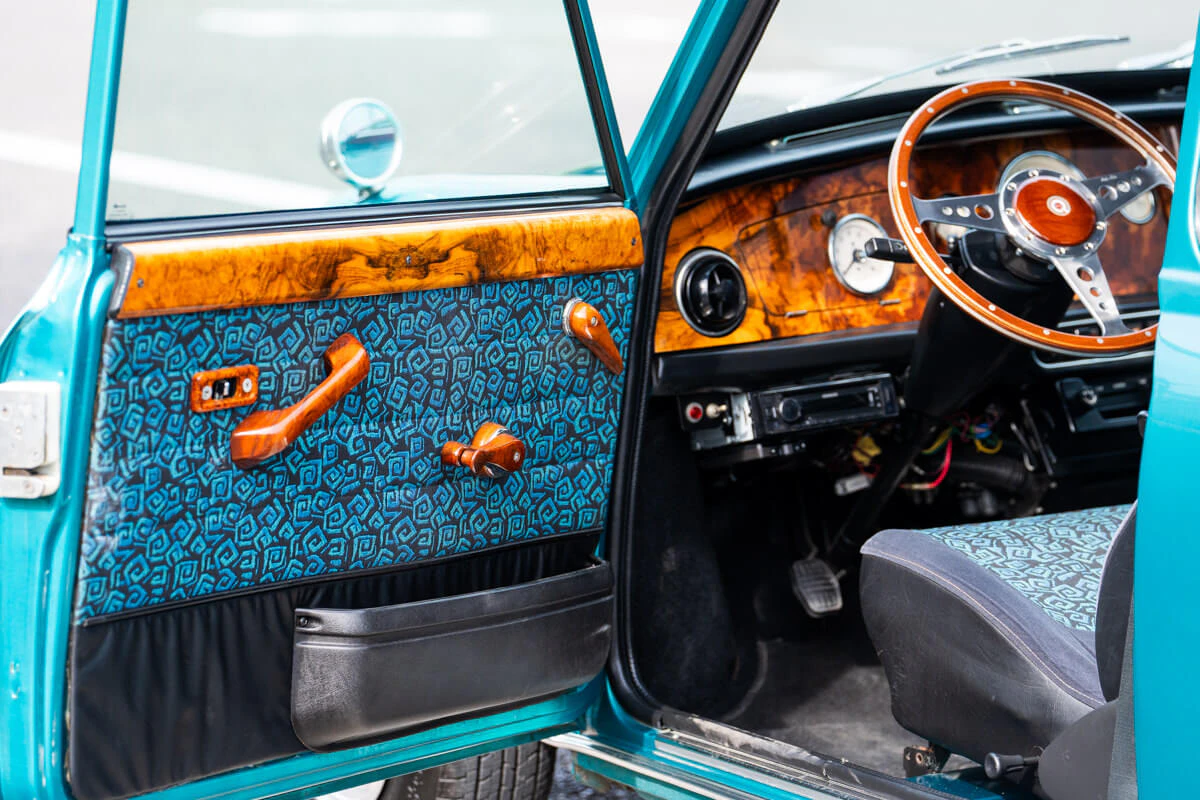 Rover Mini LHD Kingfisher Blue
