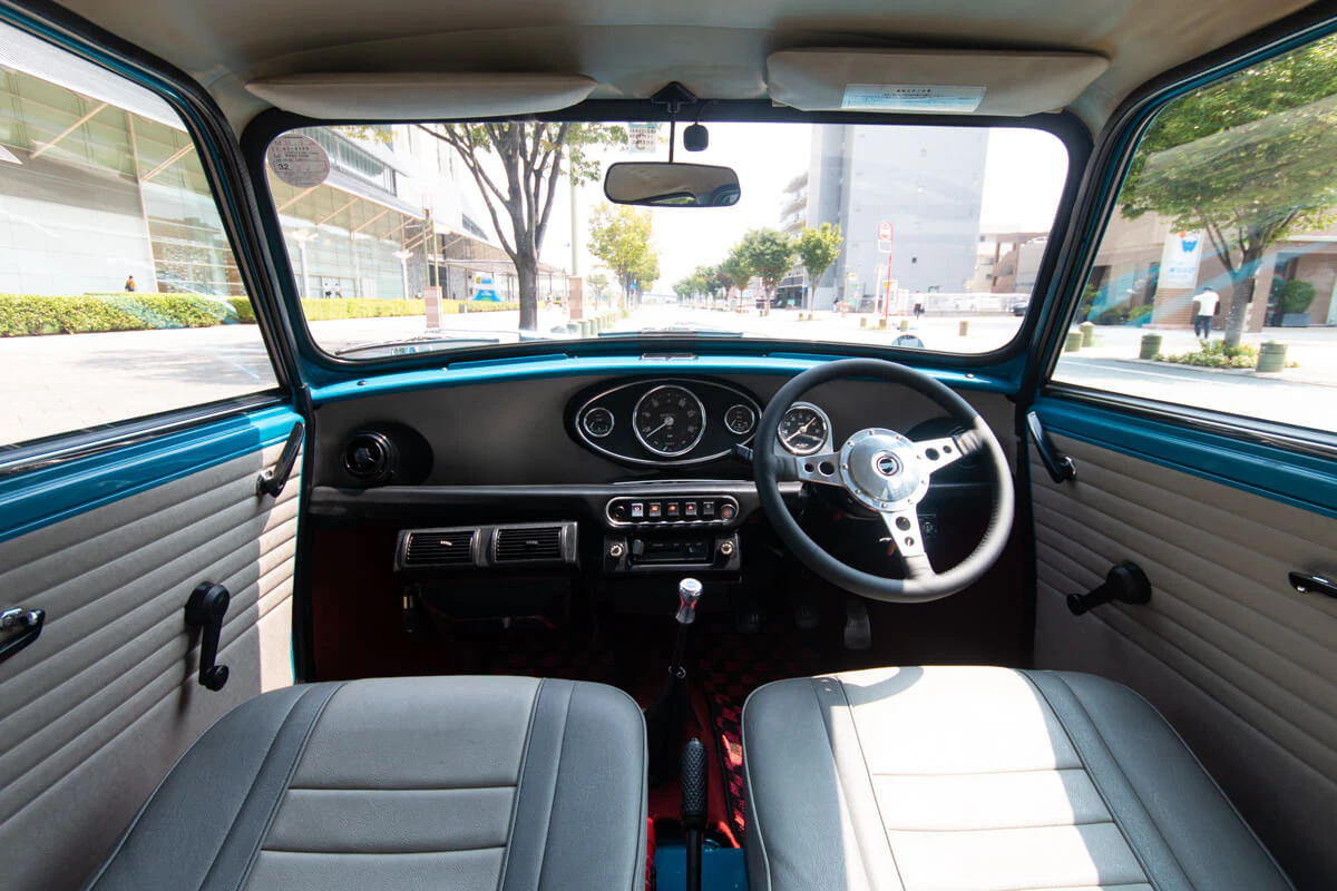 rover mini cooper classic style