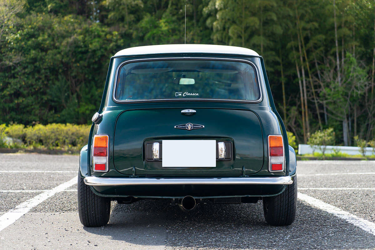 rover mini cooper 1.3i racing green