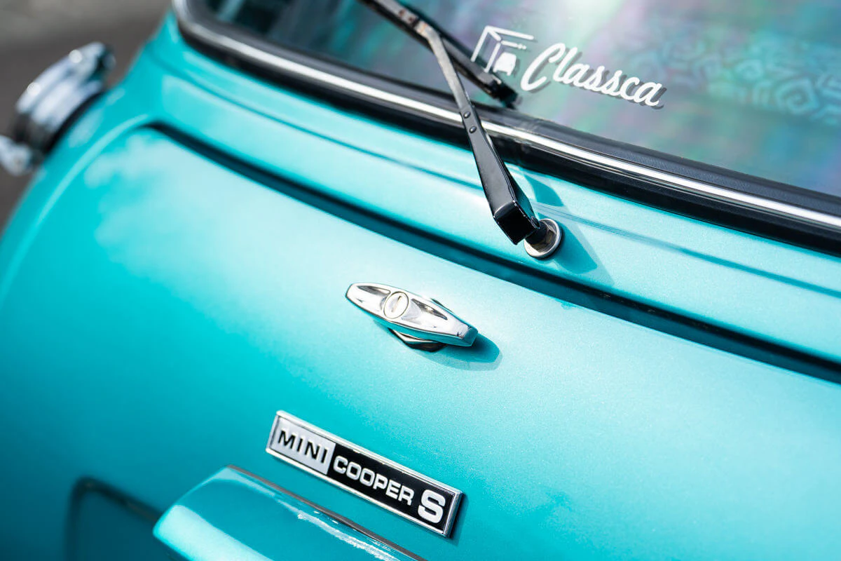 Rover Mini LHD Kingfisher Blue