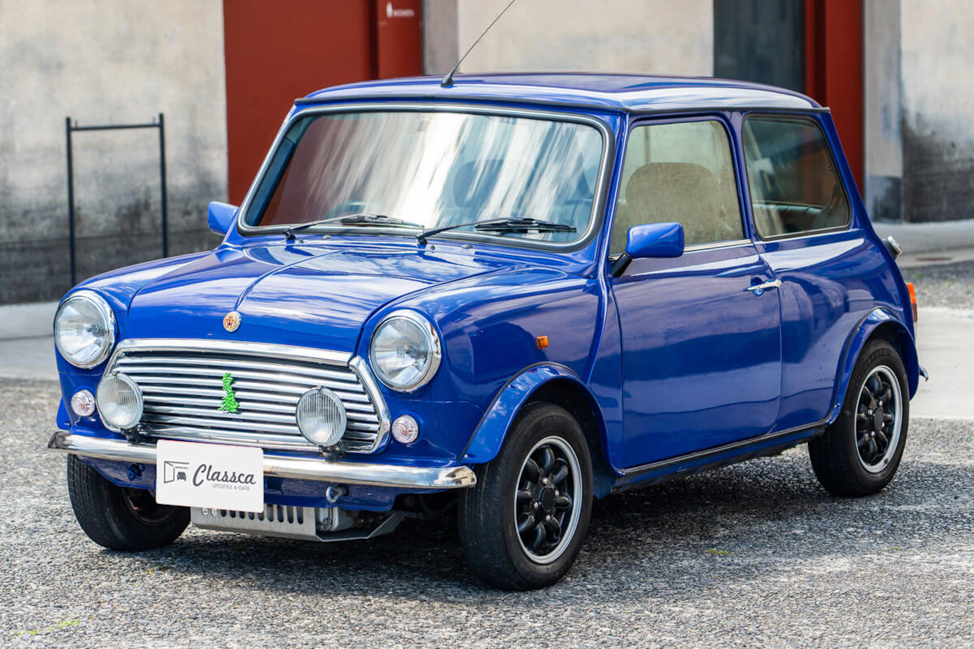 rover mini paul smith blue