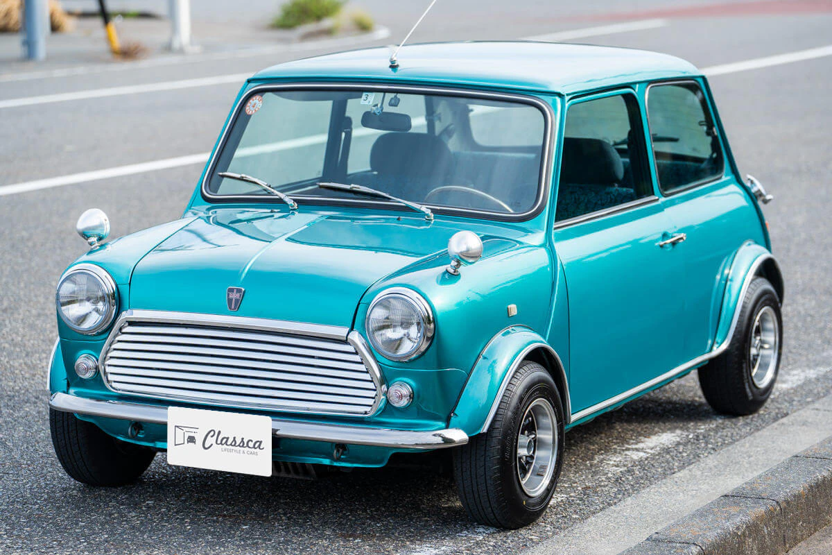 Rover Mini LHD Kingfisher Blue