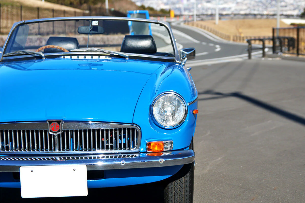 MG-B Blue