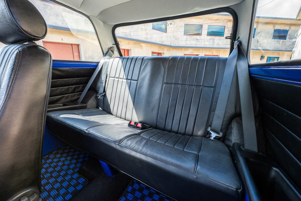 rover mini paul smith blue