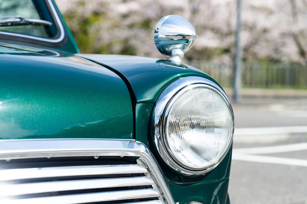 rover mini cooper 1.3i racing green