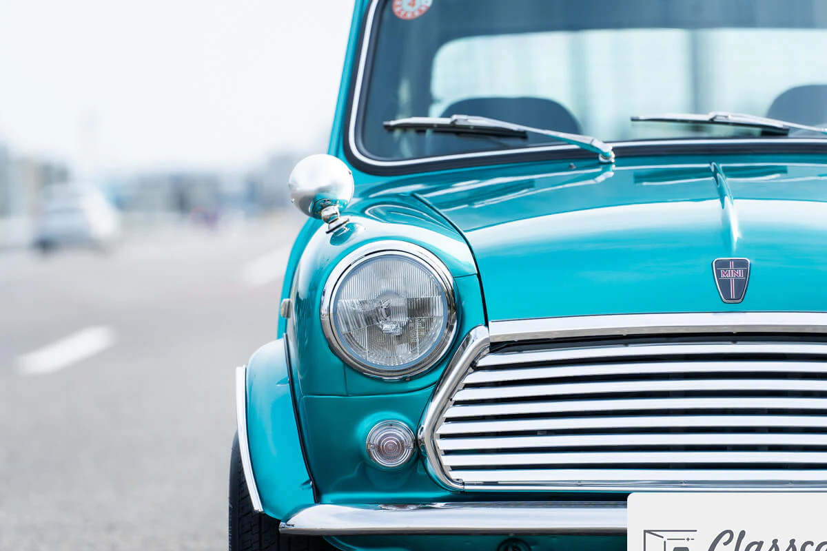 Rover Mini LHD Kingfisher Blue
