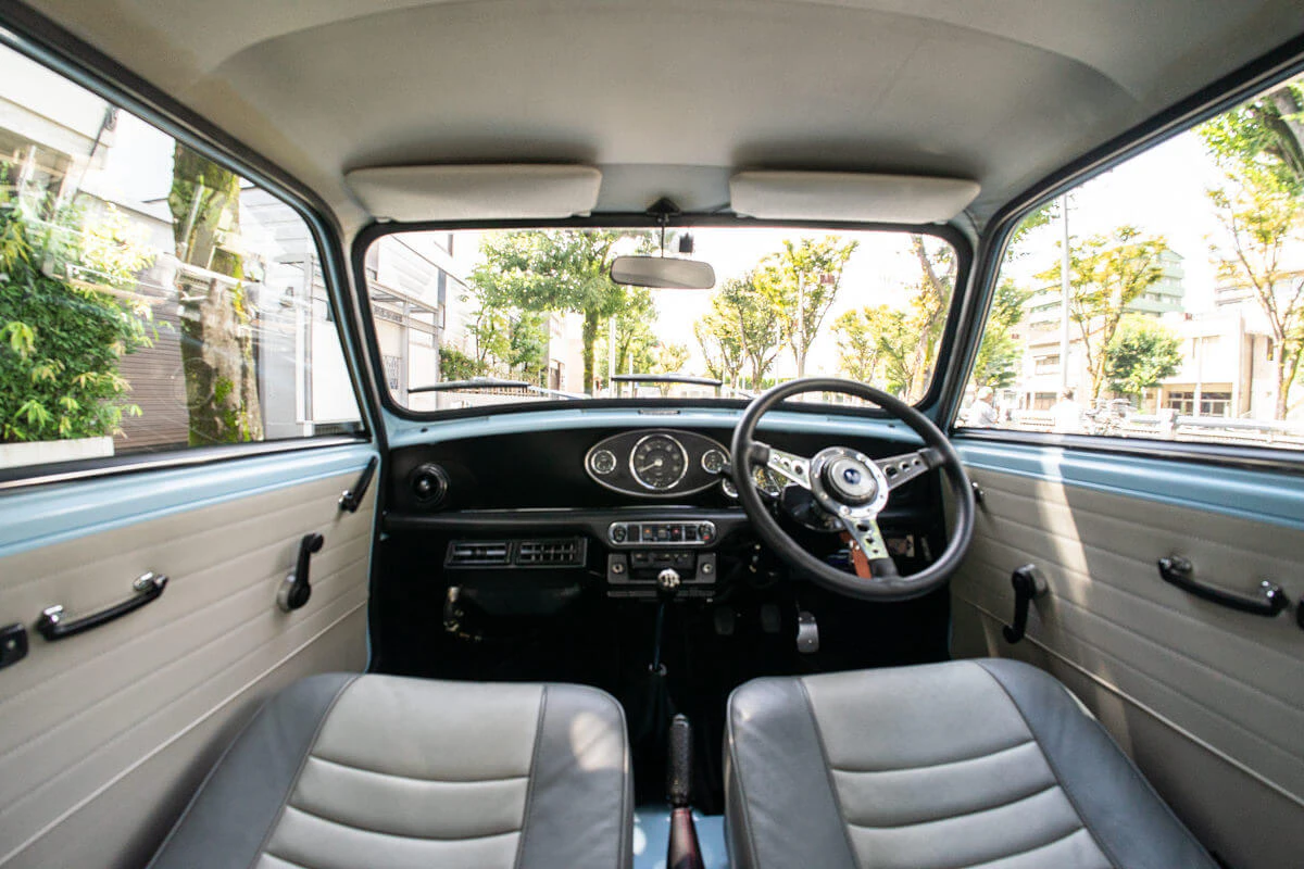 Rover mini cab cooper 70’s style
