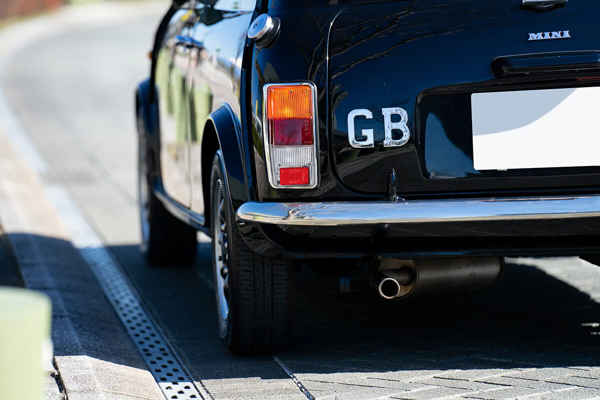rover mini paul smith black