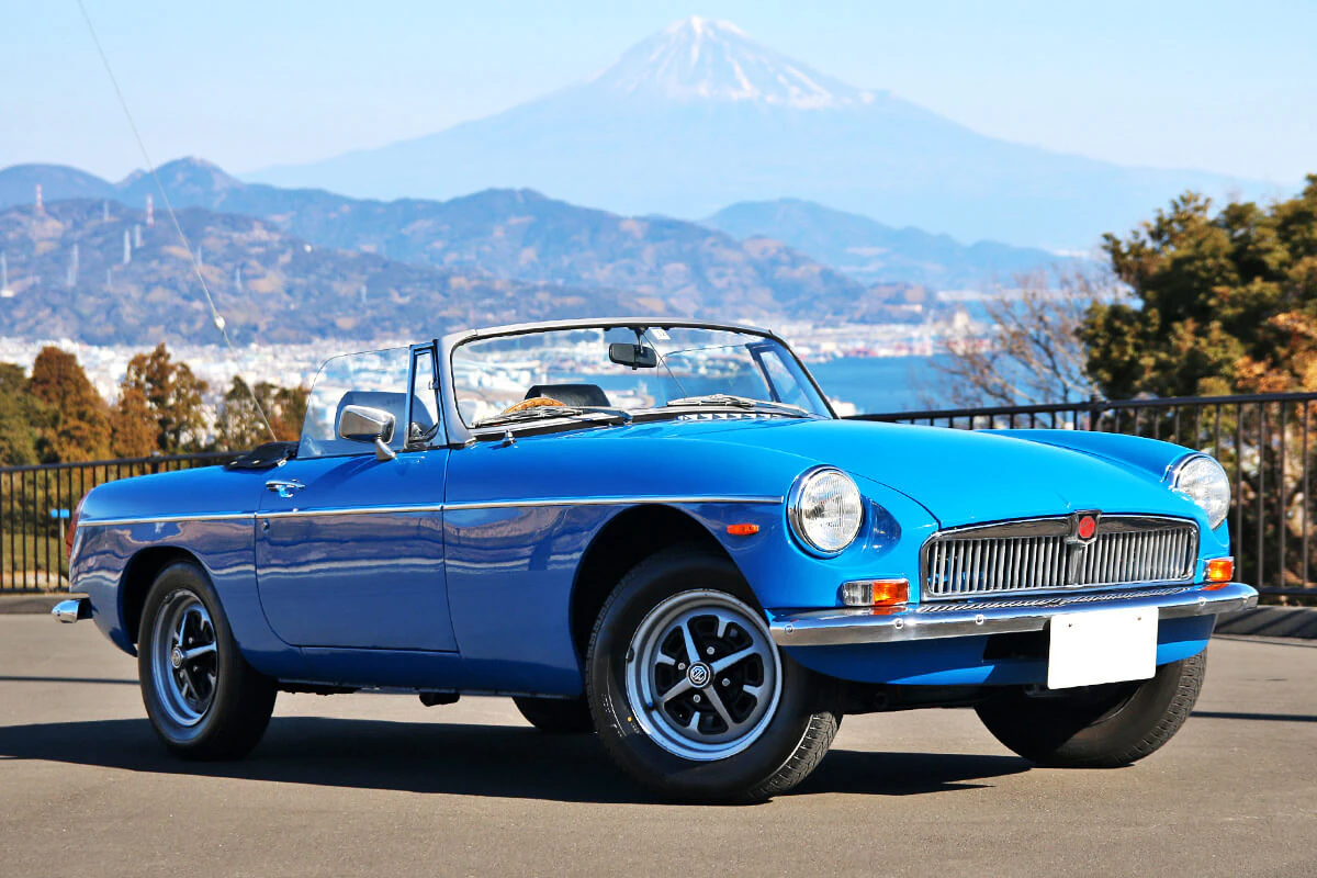 MG-B Blue