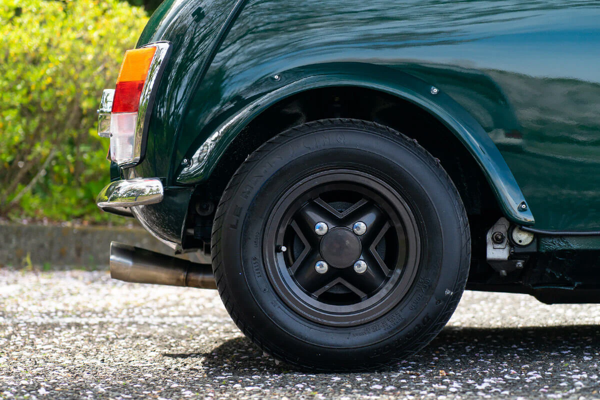 rover mini cooper 1.3i racing green