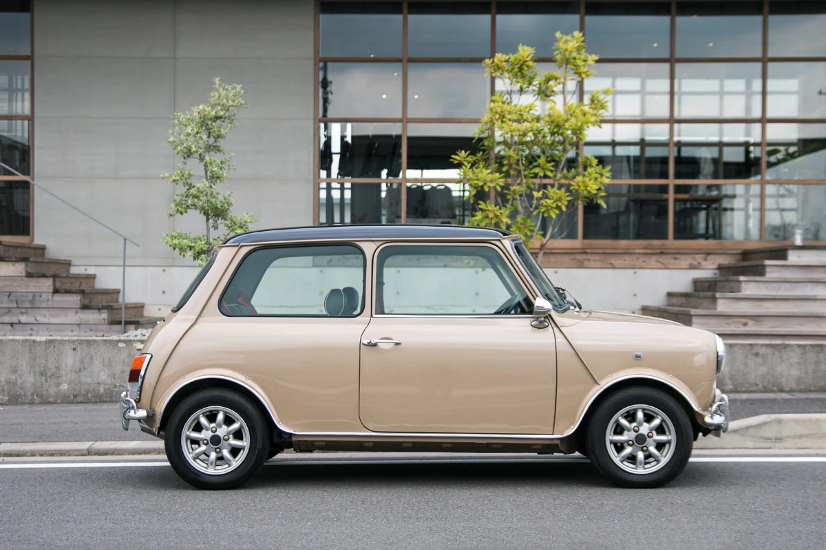 rover mini tartan