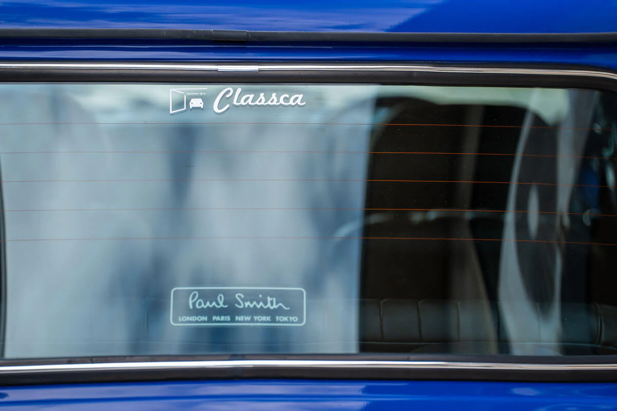 rover mini paul smith blue