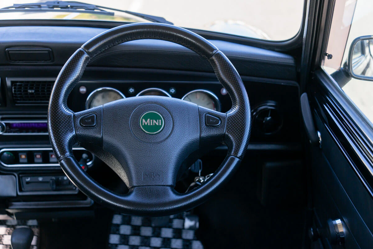 rover mini paul smith black