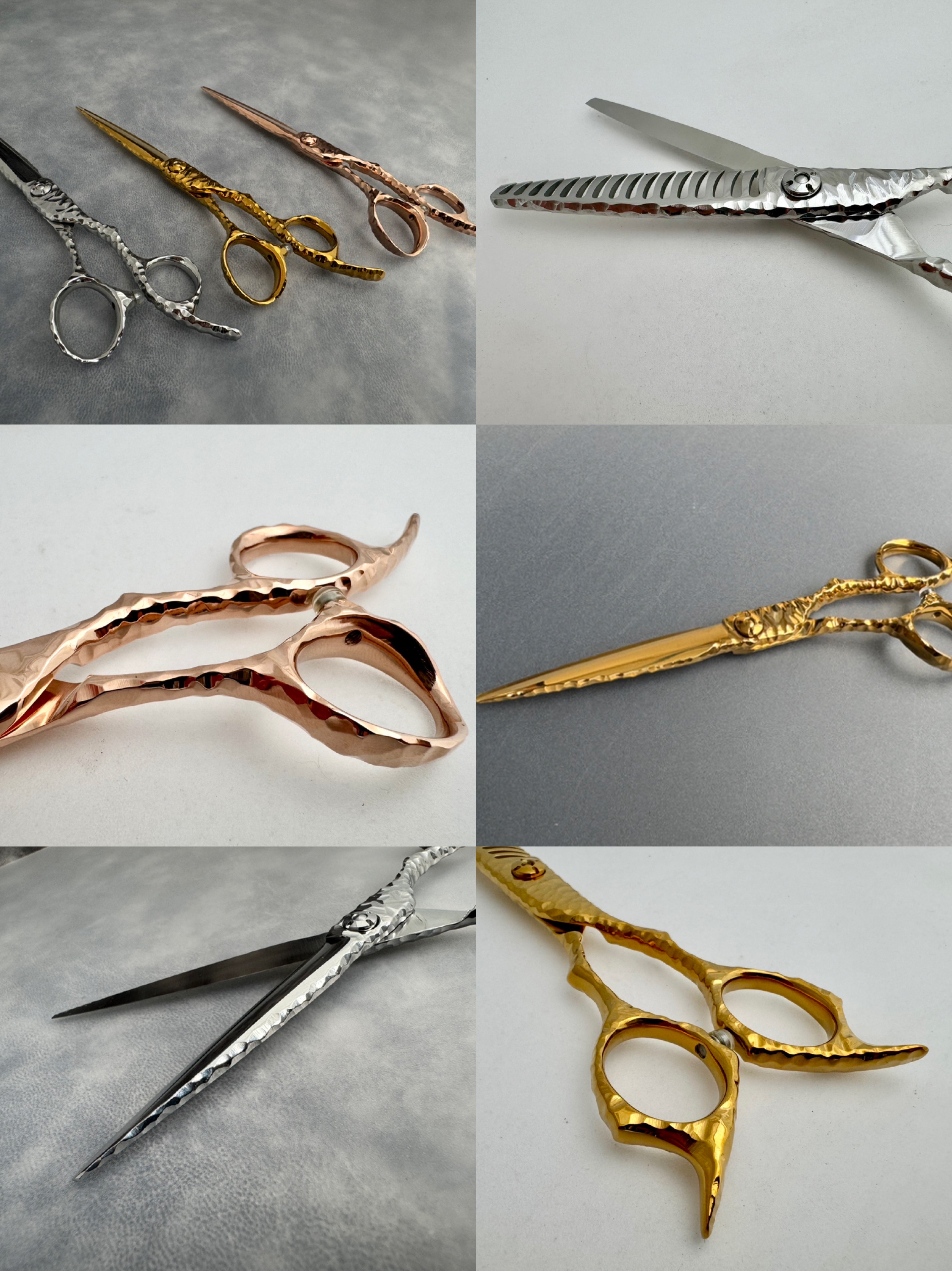 BMCのカーブシザーとセニングシザーと刈り上げシザーの3点セット