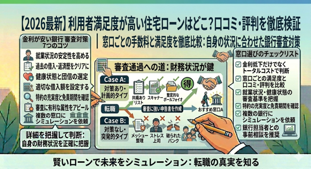 【2026最新】利用者満足度が高い住宅ローンはどこ？口コミ・評判を徹底検証