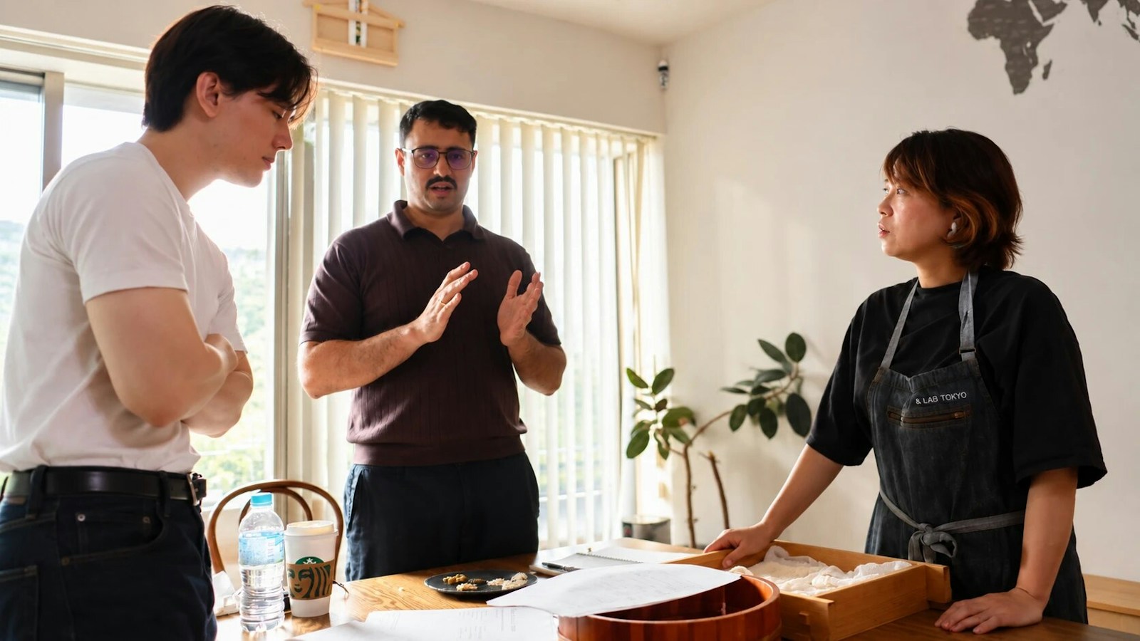 インドからフレーバリストが来訪。「インドの豆や穀物で麹は作れるか？」を科学する、熱い発酵セッション