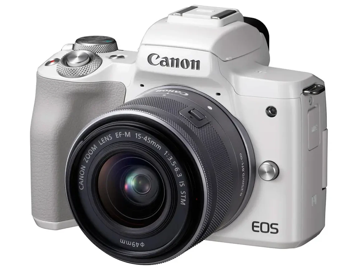 EOS Kiss M ダブルズームキット "ホワイト"の新品/中古の在庫一覧 2枚目