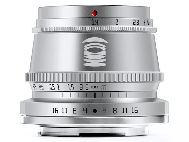 TTArtisan 35mm f/1.4 C マイクロフォーサーズ用 "シルバー"