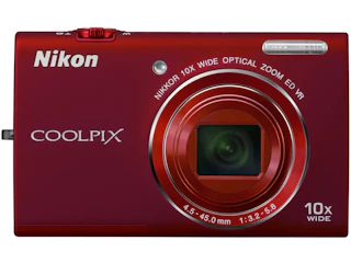 ニコン COOLPIX S6200 "ブリリアントレッド"