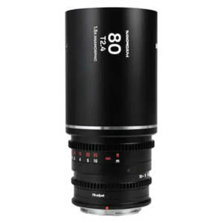 LAOWA Nanomorph 80mm T2.4 1.5x Cine Silver