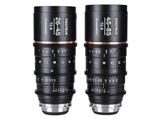 LAOWA Proteus Zoom 2X Anamorphic 2-Lens Bundle (26-45mm・45-85mm) Amber