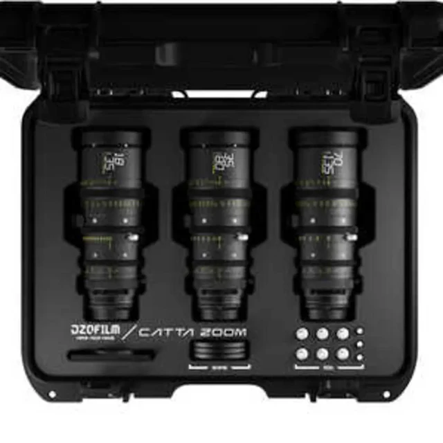 Catta Zoom 18-35mm&35-80mm&70-135mm T2.9mm "ブラック"