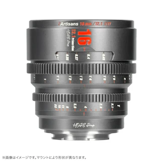 七工匠 7Artisans HOPE Prime 16mm T2.1 キヤノンRF用 "チタングレー"