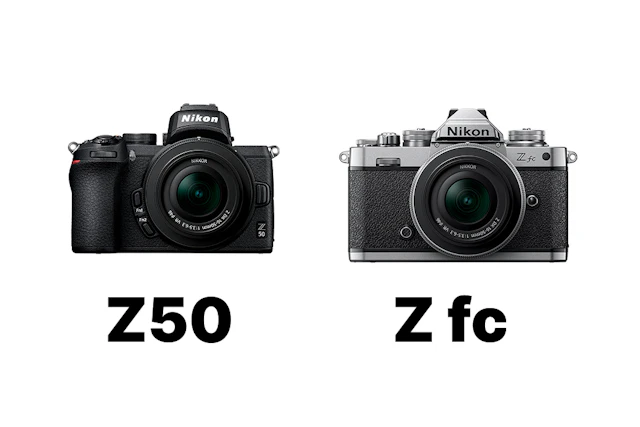 Nikon Z50とNikon Z fcを徹底比較!どっちを選ぶ?違い・選び方を撮影スタイル別に解説