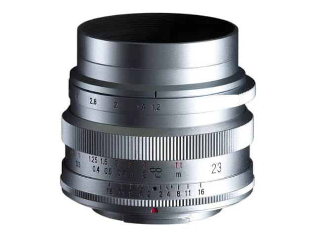 フォクトレンダー NOKTON 23mm F1.2 Aspherical X-mount "シルバー"