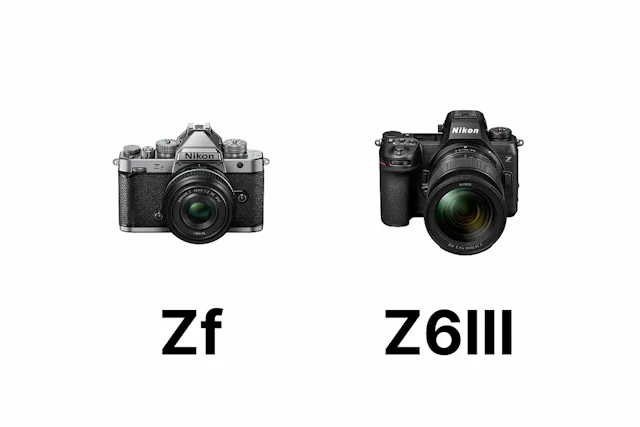 Nikon ZfとNikon Z6IIIを徹底比較！連写・動画・価格差で選ぶ【2026年版】